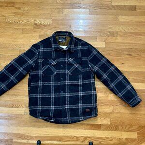 Jachs New York Sherpa Lined Wool Blend Shirt Jacket